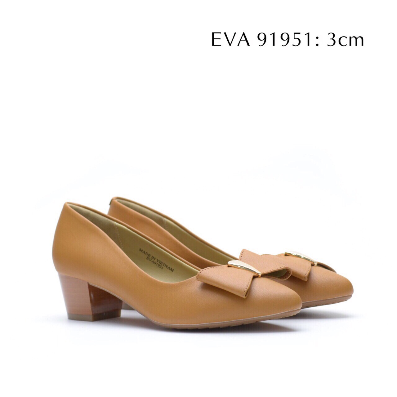 Giày công sở EVA91951 cao 3cm kiểu dáng mới 2017.